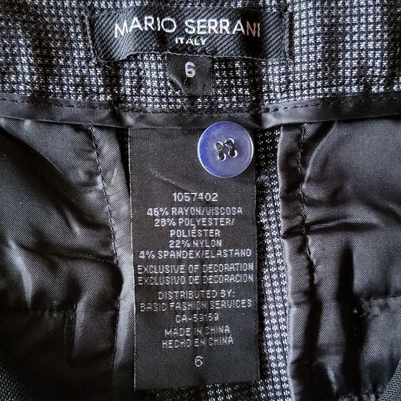 Mario Serani Dress pants Size 6 - Picture 6 of 7